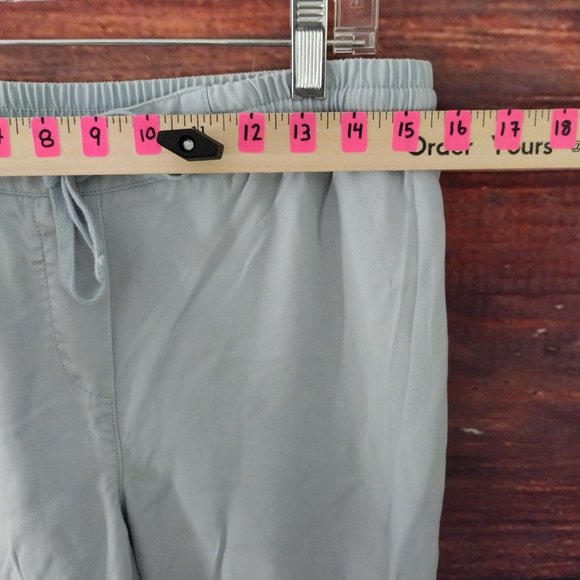 Talbots The easy draw string pant - MEDIUM - jogger pull on cropped - Picture 2 of 8